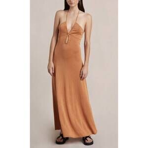 NEW BEC + BRIDGE indya knit maxi dress in desert sun